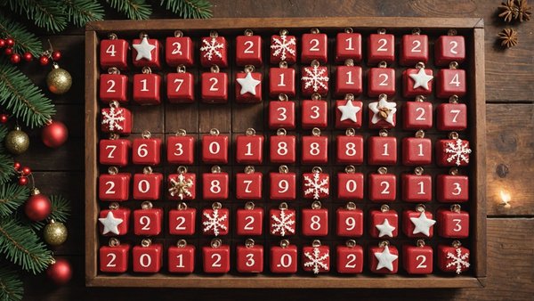 Un calendrier de l'avent pour les gourmets chez domaine du goût