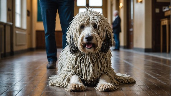 Découvrez le komondor : le chien serpillère de hongrie